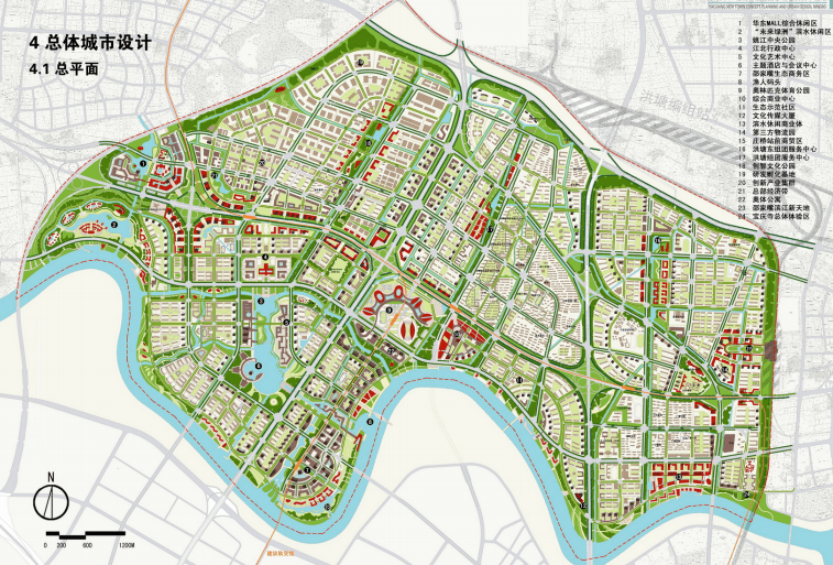 宁波市江北姚江新区概念规划及城市设计