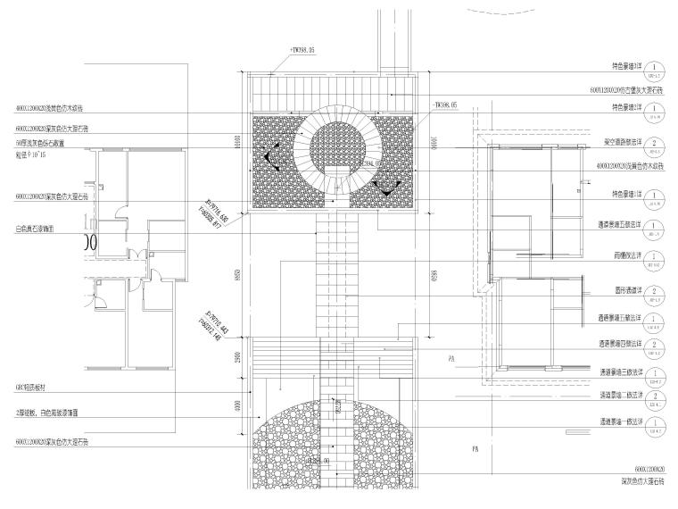 万科壹号半岛示范区景观施工图+实景图