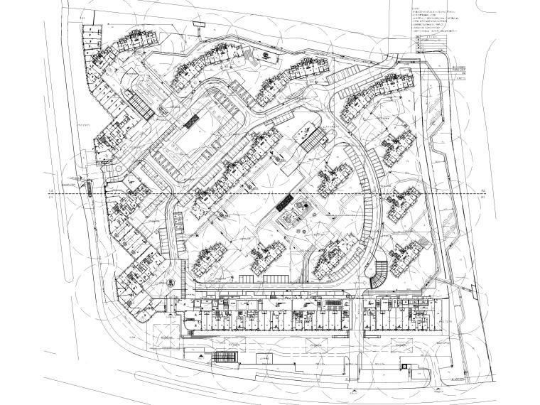 宁波地铁站周边园林景观CAD施工图