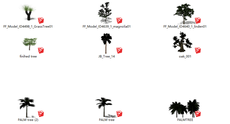 SU植物模型合集