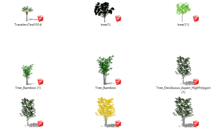 SU植物模型合集