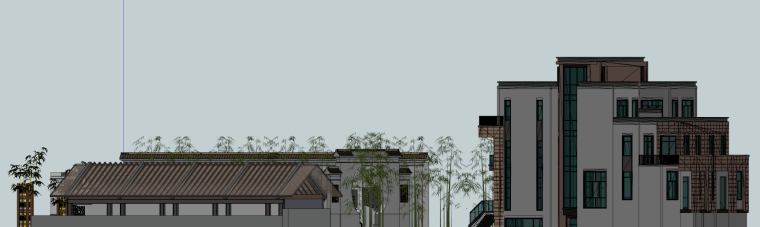 中式庭院景观SU模型合集分享 中式庭院景观SU模型合集分享