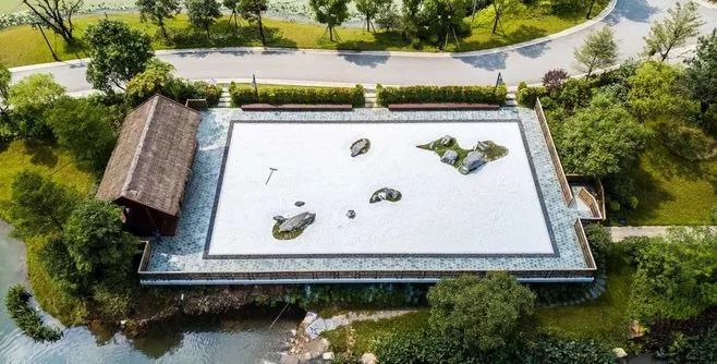 纯净、极致、而有章法的日式庭院景观