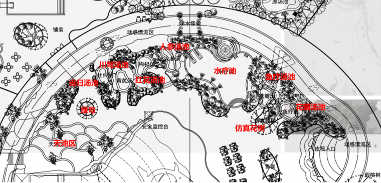 四川达州福成温泉度假区景观方案文本