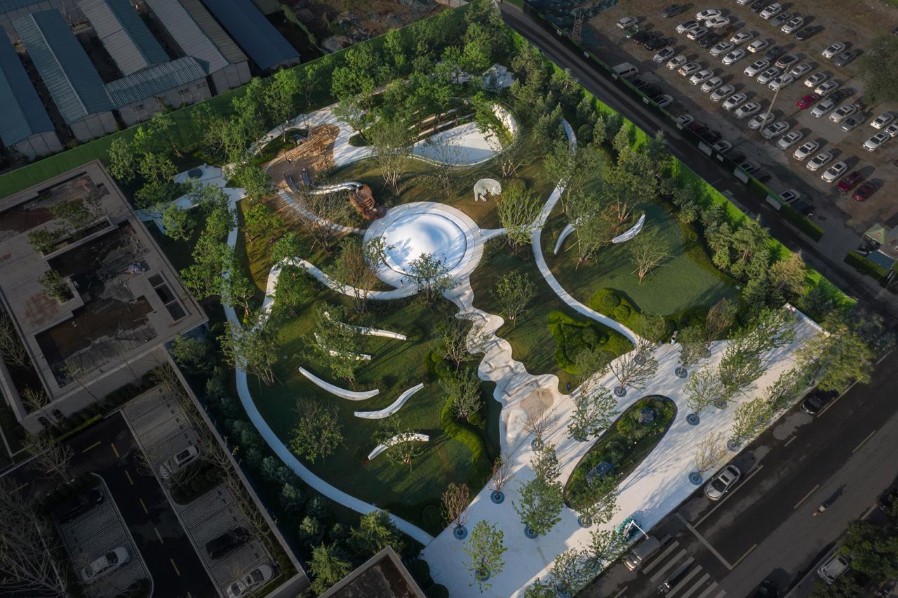 郑州万科·山河道景观设计