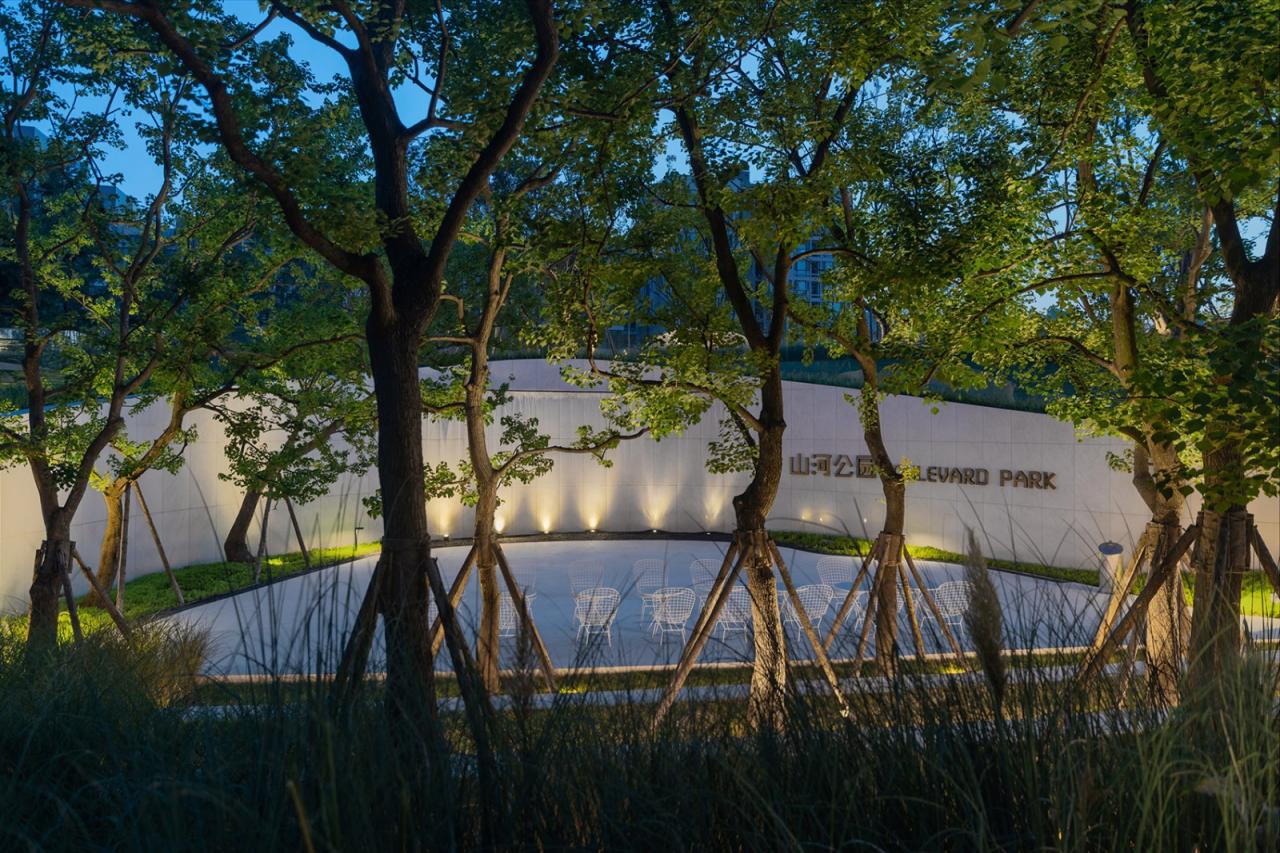 郑州万科·山河道景观设计