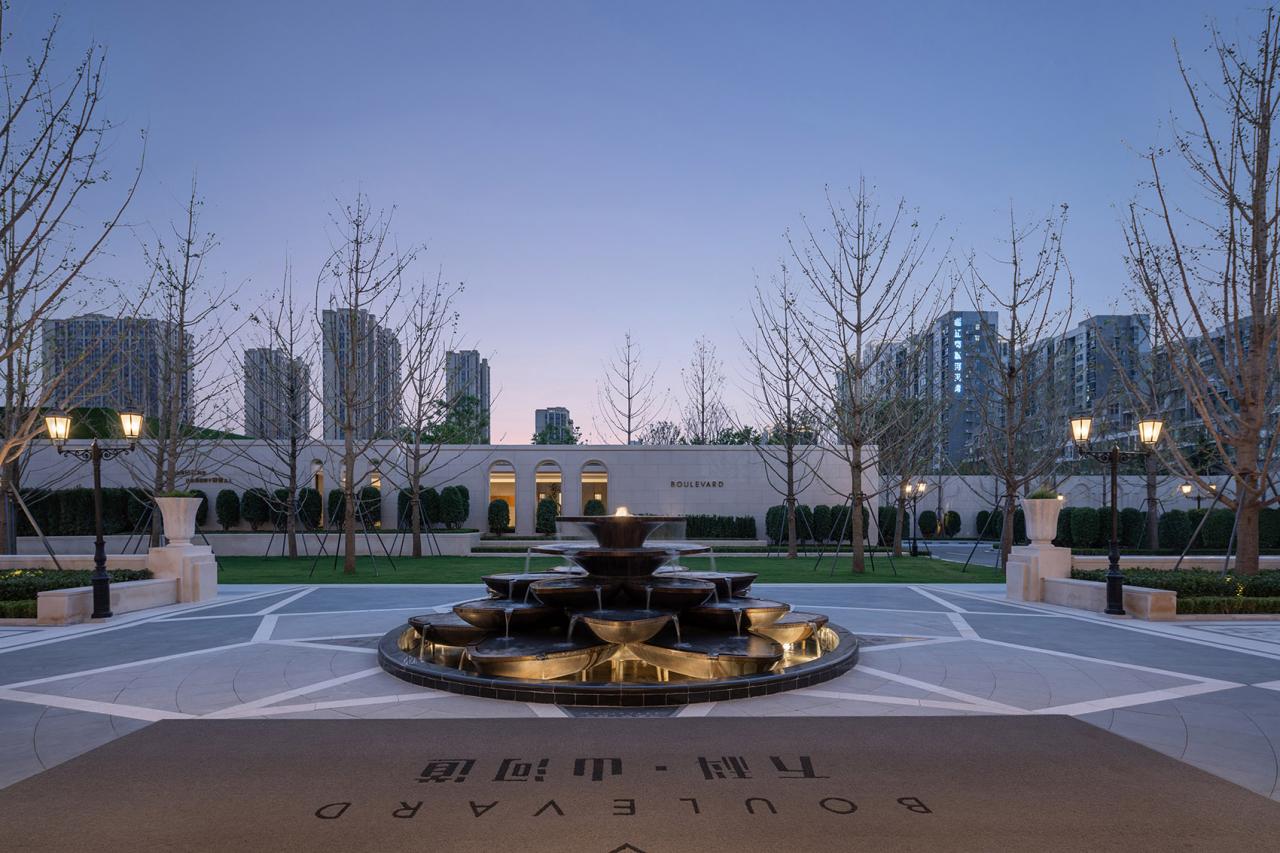 郑州万科·山河道景观设计