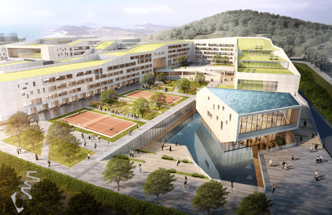 泰禾厦门湾北大培文K12学校UA国际中学景观设计 泰禾厦门湾北大培文K12学校UA国际中学景观设计