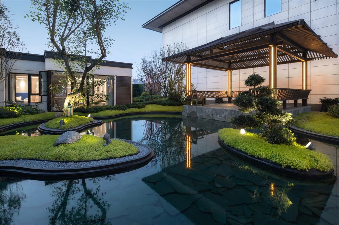 四川南充蓝润·春风屿湖景观设计