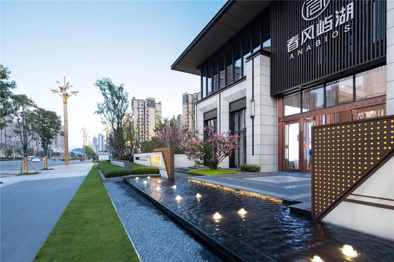 四川南充蓝润·春风屿湖景观设计