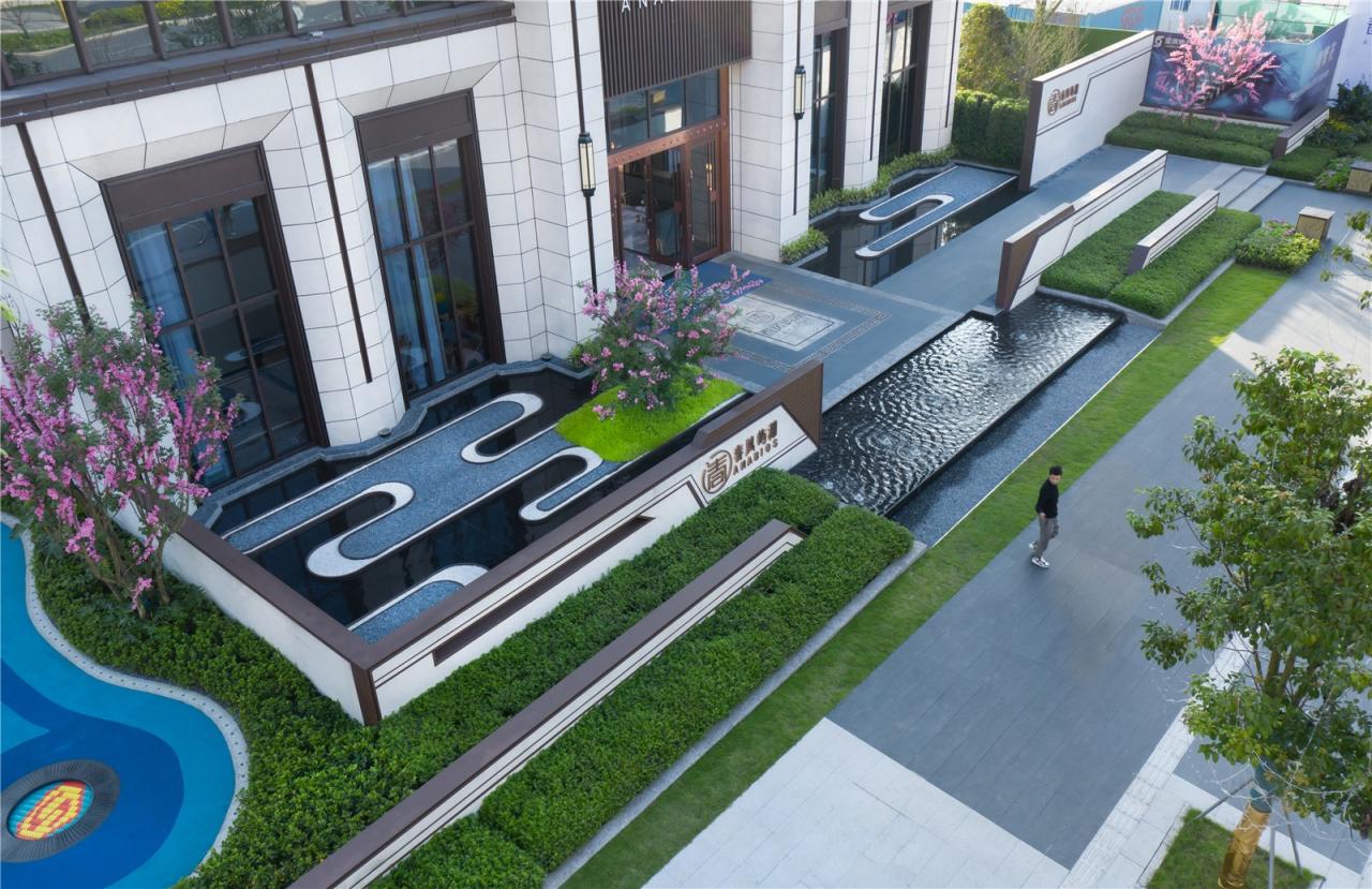 四川南充蓝润·春风屿湖景观设计