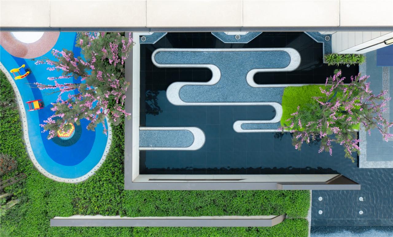 四川南充蓝润·春风屿湖景观设计