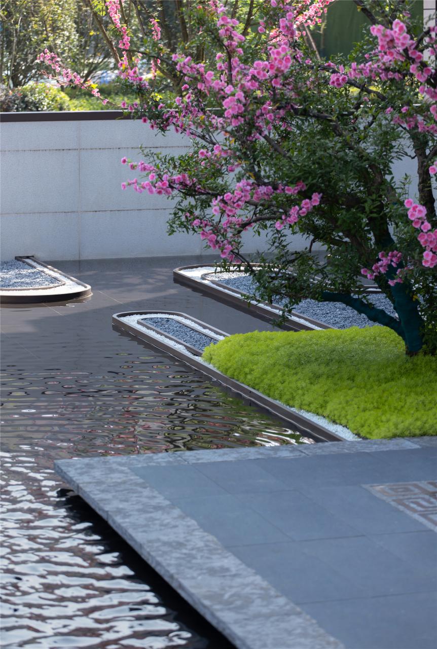 四川南充蓝润·春风屿湖景观设计