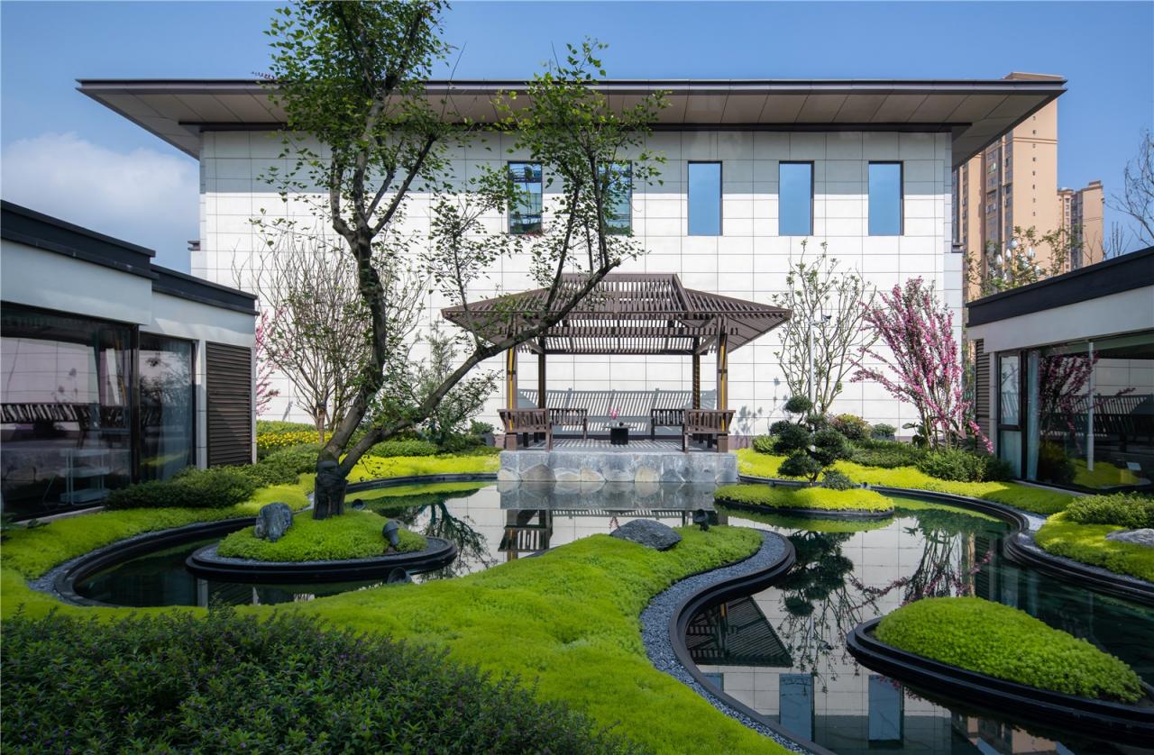 四川南充蓝润·春风屿湖景观设计