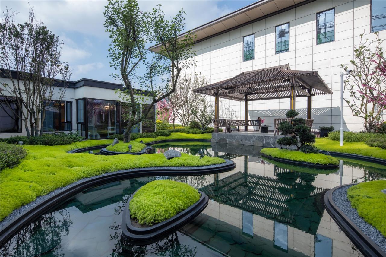 四川南充蓝润·春风屿湖景观设计