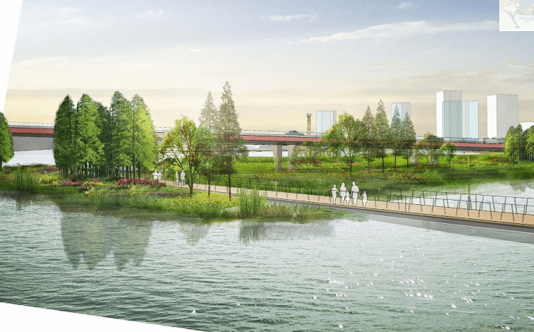 钱资湖滨湖生态景观概念规划设计