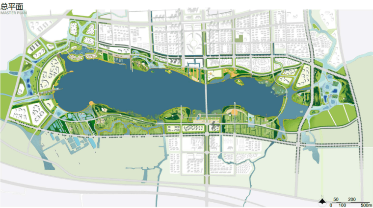 钱资湖滨湖生态景观概念规划设计