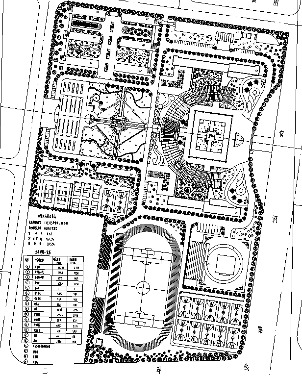 41套校园景观规划设计CAD平面图