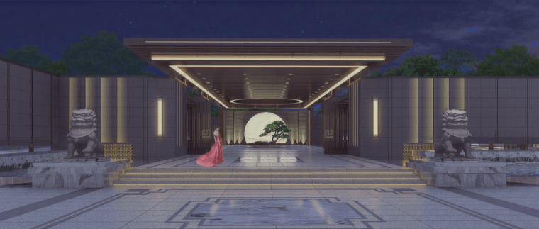 郑州招商天地龙溪城及天地西引力项目景观设计 郑州招商天地龙溪城及天地西引力项目景观设计