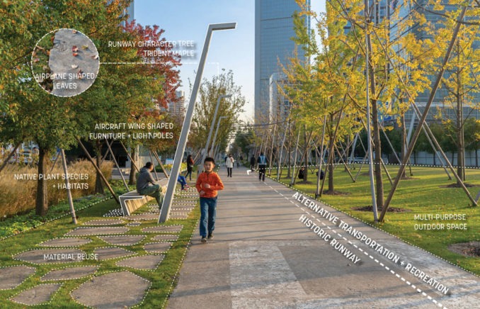 徐汇跑道公园|中国大陆首个跑道改建项目