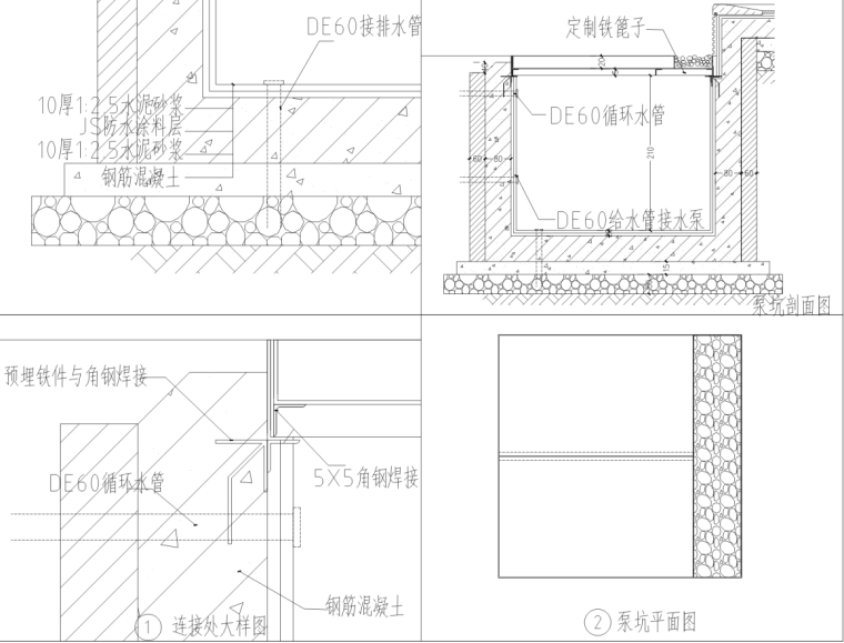 湘阴会所全套景观施工图