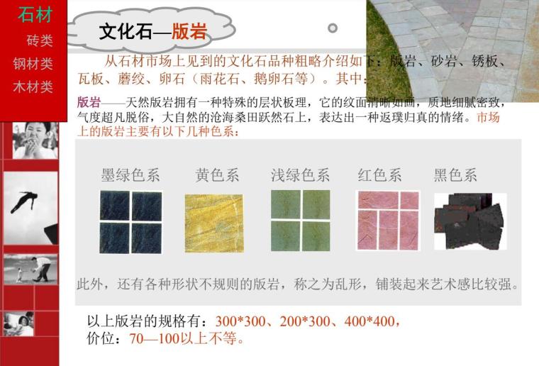 万科景观材料调研总结 万科景观材料调研总结