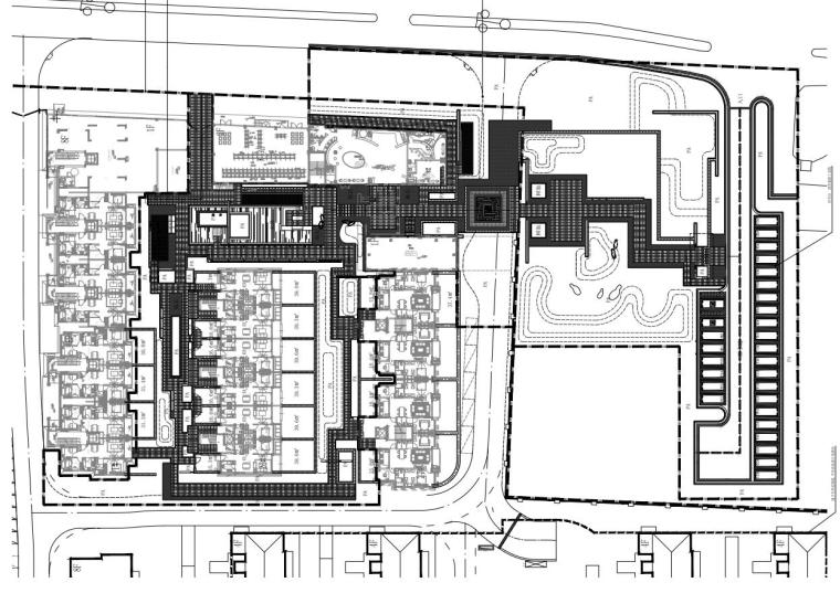 上海万科云间传奇示范区景观施工图