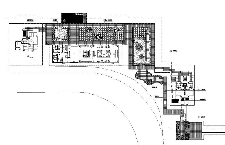 杭州万科桂语东方示范区景观施工图