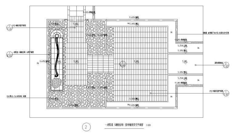 杭州万科桂语东方示范区景观施工图