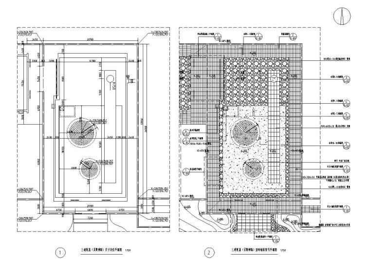 杭州万科桂语东方示范区景观施工图