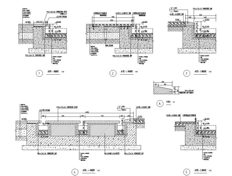 杭州万科桂语东方示范区景观施工图