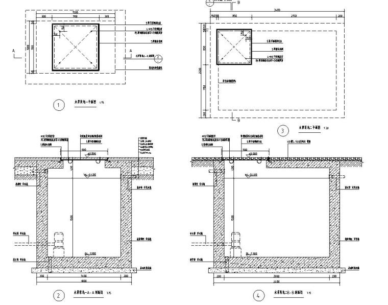 杭州万科桂语东方示范区景观施工图