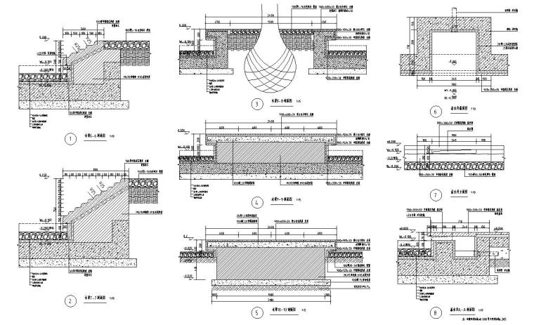 杭州万科桂语东方示范区景观施工图