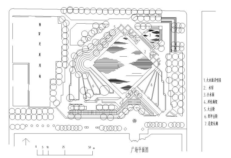景观节点平面图-公园设计CAD参考合计 景观节点平面图-公园设计CAD参考合计