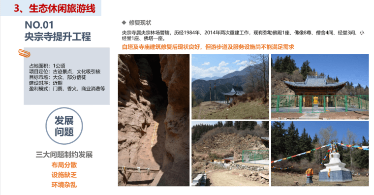 青海央宗峡谷旅游项目开发建议书 青海央宗峡谷旅游项目开发建议书