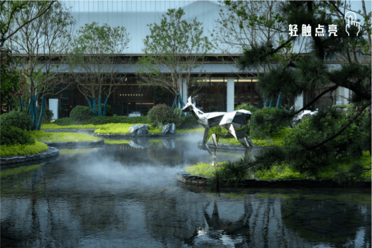 内敛沉稳而又不失现代风韵的新中式景观 内敛沉稳而又不失现代风韵的新中式景观