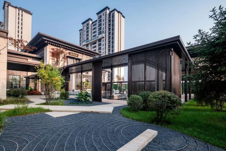 内敛沉稳而又不失现代风韵的新中式景观 内敛沉稳而又不失现代风韵的新中式景观