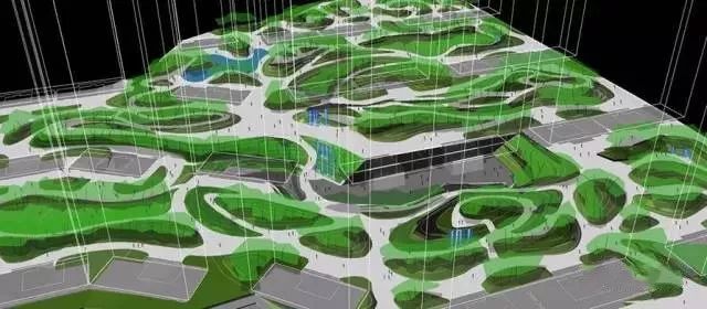 考验景观设计的立体竖向公园 考验景观设计的立体竖向公园