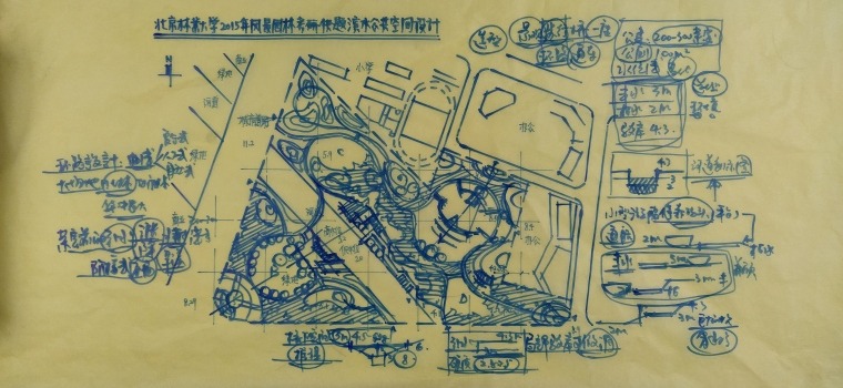 风景园林专业考研快题方案设计草图 风景园林专业考研快题方案设计草图