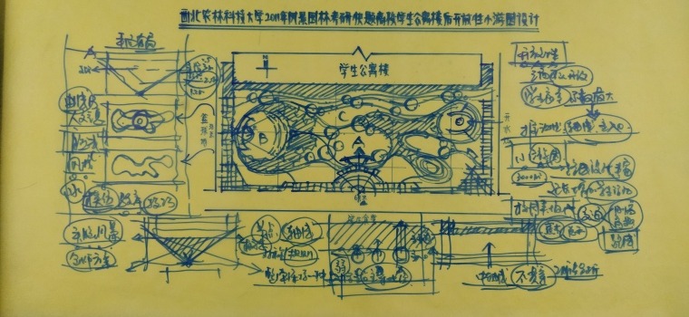 风景园林专业考研快题方案设计草图 风景园林专业考研快题方案设计草图
