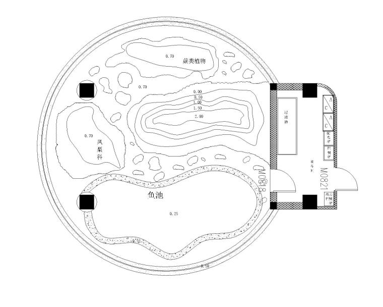 贵州千园之城森林公园登高云山施工图