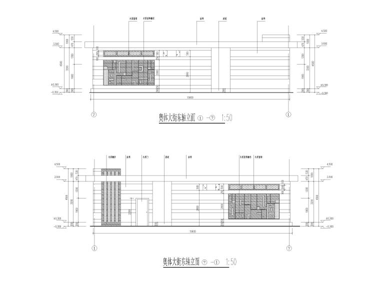 21套公厕建筑CAD施工图纸