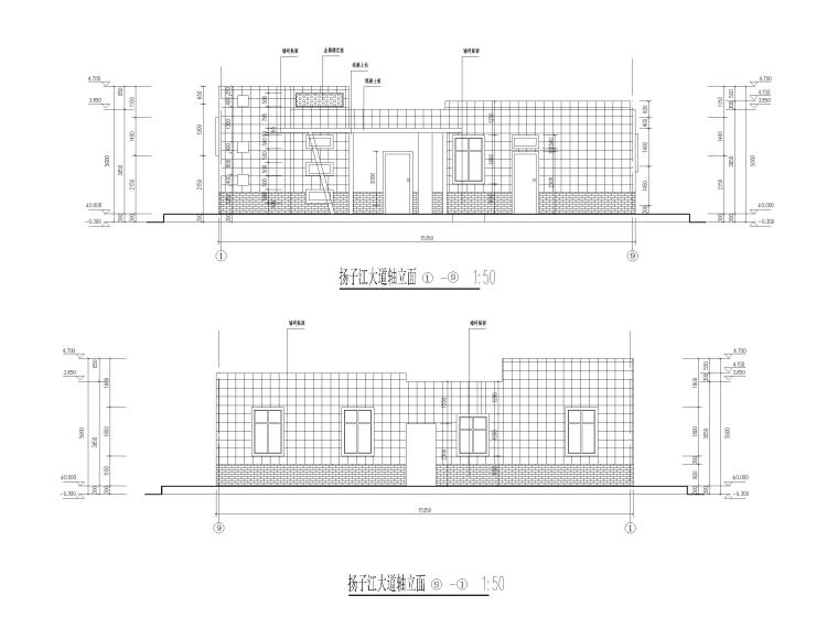 21套公厕建筑CAD施工图纸