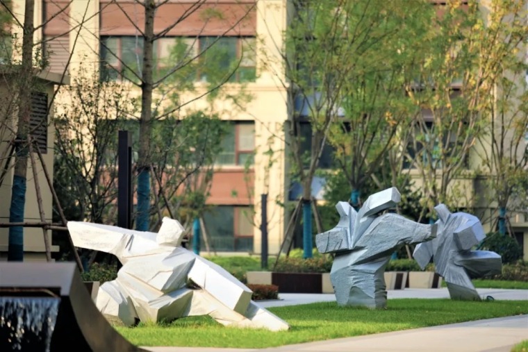 济南世茂·璀璨天境住宅景观-灵感屋