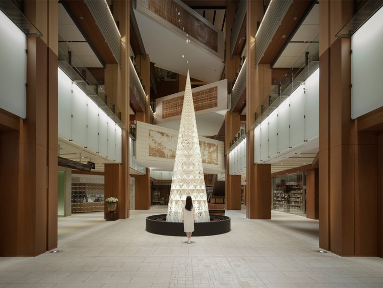 东京Midtown圣诞树装置-灵感屋