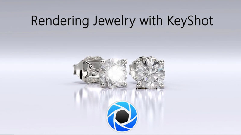 Jewelry rendering with KeyShot-使用Keyshot渲染珠宝教程-灵感屋