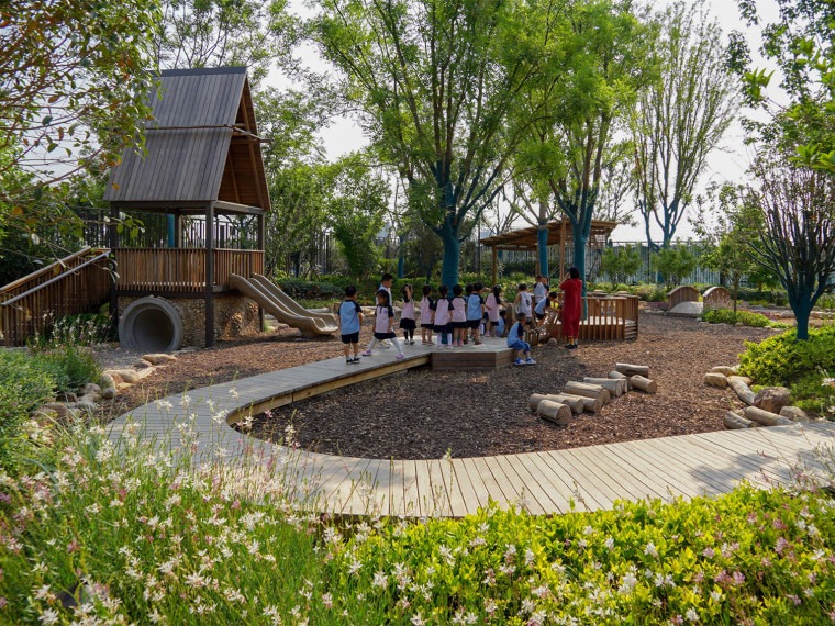 郑州一八学校幼儿园规划设计实景图-灵感屋
