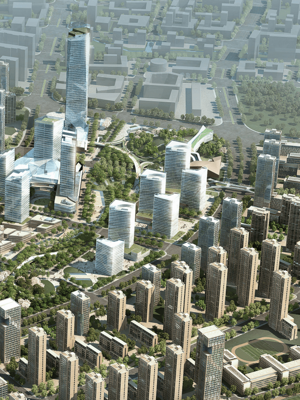 南京江宁上坊中心区旧城改造项目规划方案文本国际品质+产城融合城市规划-灵感屋