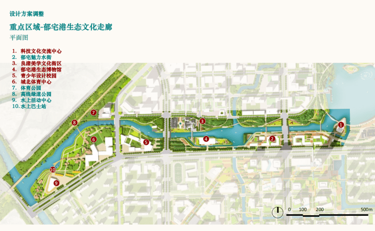 杭州城北副中心国际商务区核心区城市设计生态文化+智慧活力城市核心区规划-灵感屋