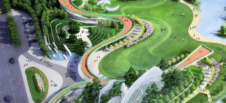 山水徽源+二乔故里市政公园景观方案设计-灵感屋